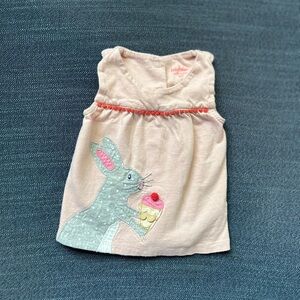 Baby Boden Bunny with Ice Cream Top